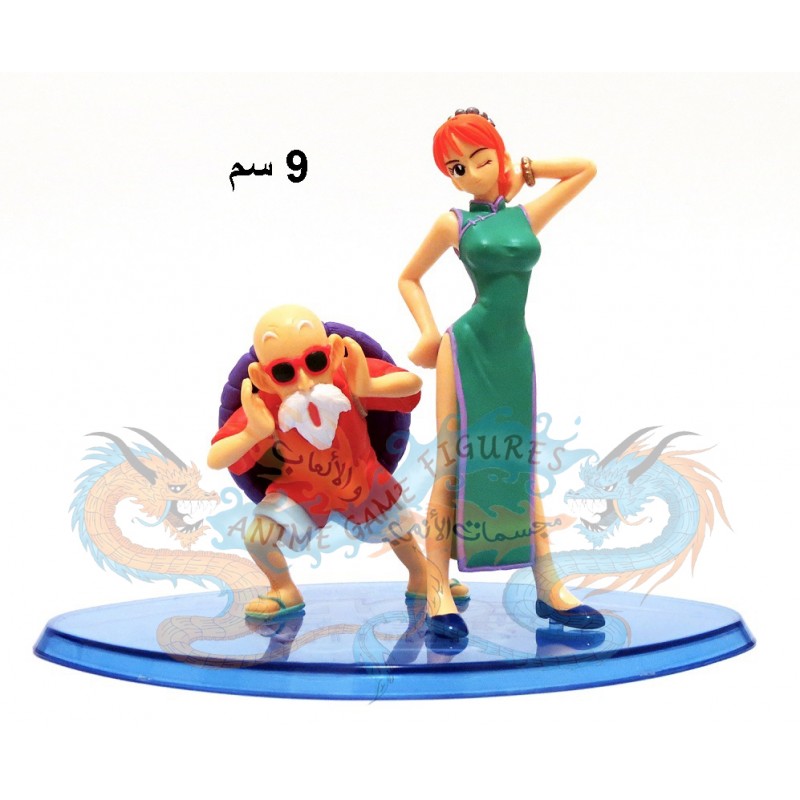 ون بيس و دراقون بول مجسم نامي وماستر روشي