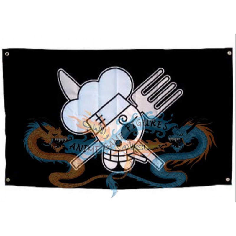 علم شعار سانجي ون بيس