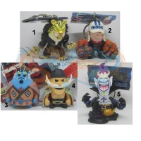 سلسلة مفاتيح مجسم شخصيات ون بيس