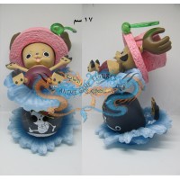 توني شوبر مع الحوت لابون انمي ون بيس