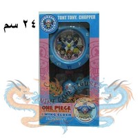 ساعة طاقم قبعة القش وبندول على شكل شوبر ون بيس ساعة طاقم قبعة القش وبندول على شكل شوبر ون بيس