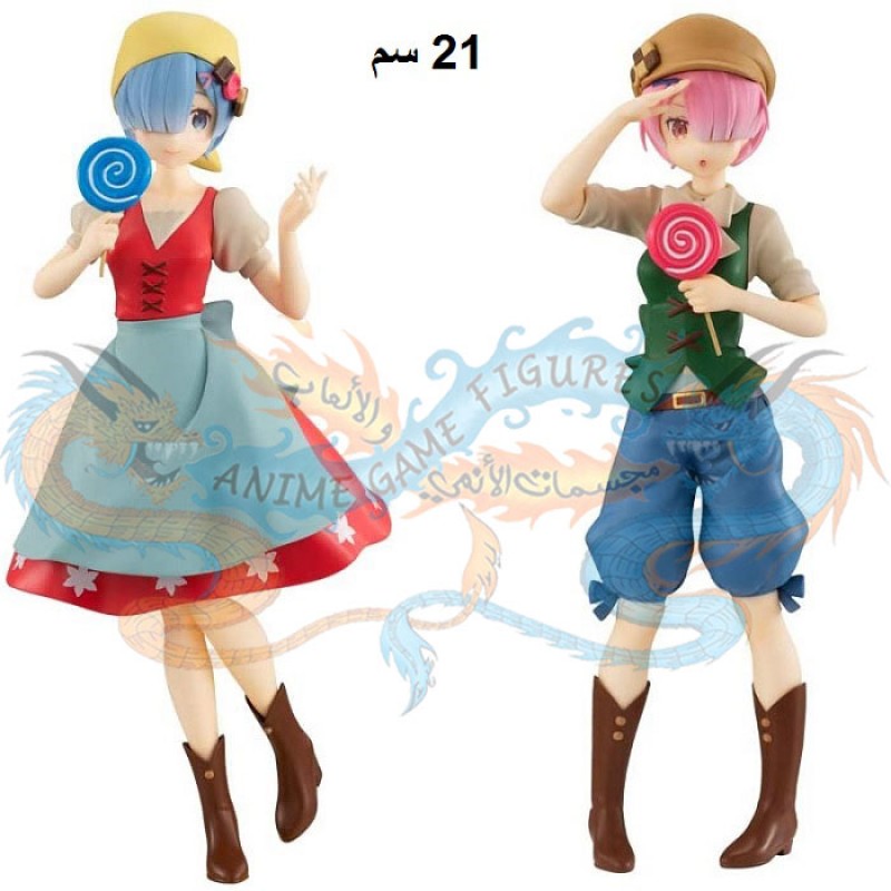 ريم و رام كاندي هاوس انمي ريزيرو لايف ان ديفرنت ورلد فروم زيرو