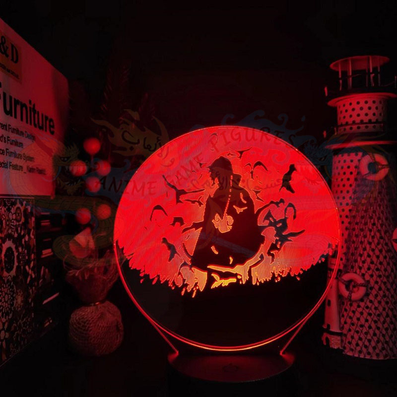 اضاءة ليد انمي 3 دي ايتاشي ناروتو