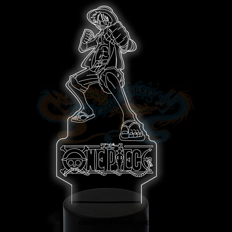 اضاءة ليد انمي 3 دي قبعة القش ون بيس لوفي