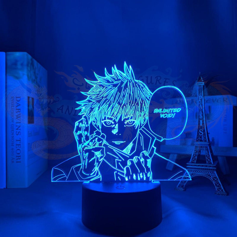 اضاءة ليد انمي 3 دي ساتورو قوجو جوجتسو كايسن كايزن
