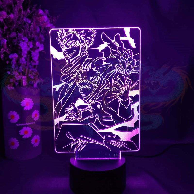 اضاءة ليد انمي 3 دي يوجي ايتادوري سوكونا جوجتسو كايسن كايزن