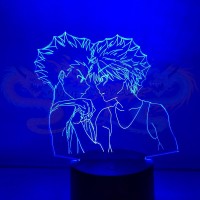 اضاءة ليد انمي 3 دي قون وكيلوا هنتر هنتر