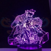 اضاءة ليد انمي 3 دي هنتر هنتر جميع الشخصيات