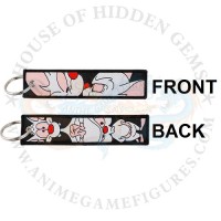 بينكي و براين سلسلة مفاتيح قماش بينكي اند ذا براين