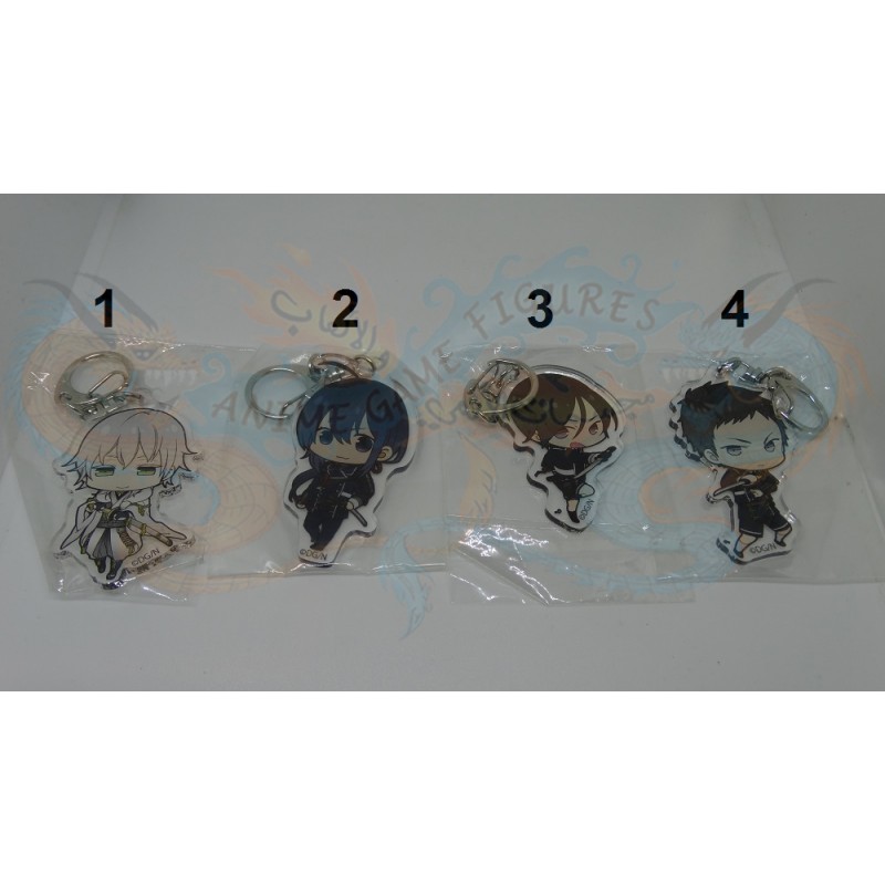 سلسلة مفاتيح اكريليك منوعة توكين رانبو