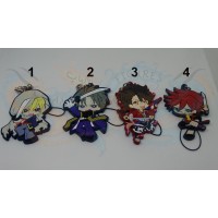 سلسلة مفاتيح مطاط منوعة توكين رانبو