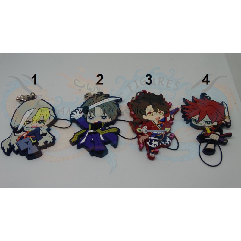 سلسلة مفاتيح مطاط منوعة توكين رانبو